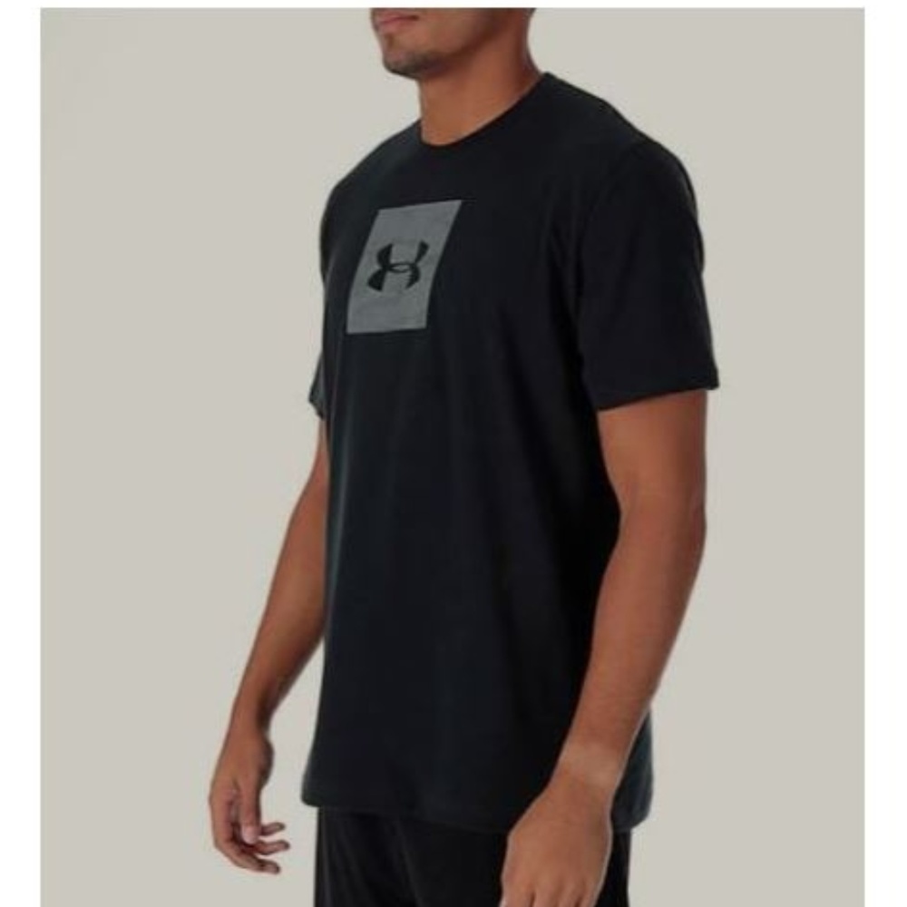 Men's Under Armour Camo Boxed Logo T-Shirt - Picture 2 of 6